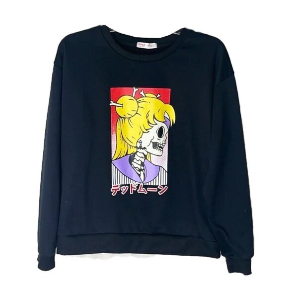 ❤️ ROMWE Sweatshirt Size L - Picture 1 of 5